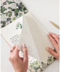 A4 Writing Pad | Hydrangea